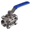 Femake & Female End Floating Ball Valve 2 Pollici Dn15 - Dn100 With Ptfe Seat