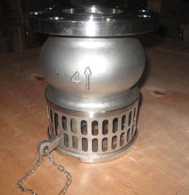 Válvula de aspiração padrão da água de DIN/BS/AWWA/JIS/válvula de aspiração de alta pressão para a bomba de água